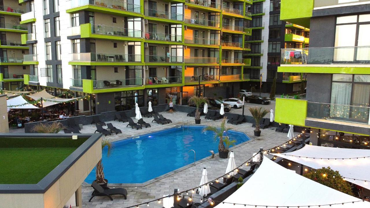 Paradise Sea View 2Bd Apt Spa N Pools Beach Resort Navodari Dış mekan fotoğraf