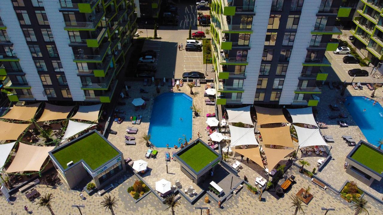 Paradise Sea View 2Bd Apt Spa N Pools Beach Resort Navodari Dış mekan fotoğraf